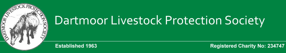 Dartmoor Livestock Protection Society, Registered Charity No: 234747